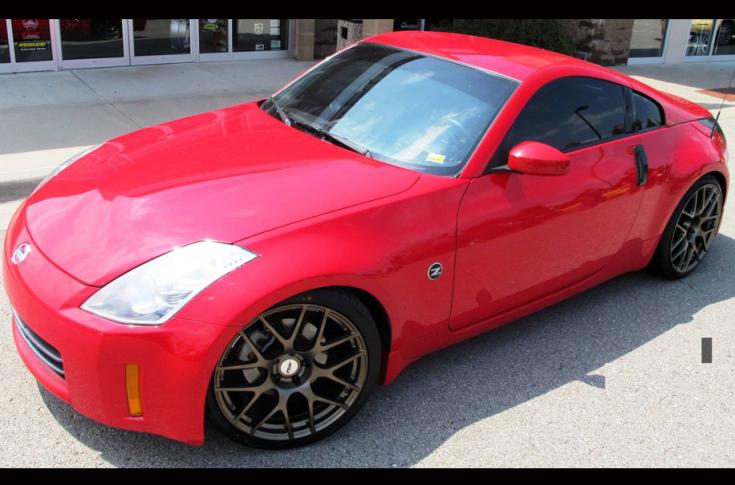 NISSAN 350Z NURBURGRING RF MATTE GUN METAL